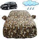 Autofact Waterproof Car Body Cover Compatible with Toyota Etios Liva (2011 to 2022) with Mirror Pockets (Camouflage Design)