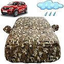 Autofact Waterproof Car Body Cover Compatible with Renaults Kwid (2015 to 2020) with Mirror Pockets (Camouflage Design)