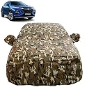 Autofact Waterproof Car Body Cover Compatible with Maruti Fronx with Mirror Pockets (Camouflage Design)