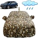 Autofact Waterproof Car Body Cover Compatible with Maruti S-Cross 2022 with Mirror and Antenna Pockets (Camouflage Design)