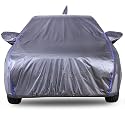 Autofact 210D SuperDuper Waterproof Car Cover for Ford Ecosport | Mirror &amp; Antenna Pockets, UV &amp; Heat Resistant, Windproof, Scratchproof &amp; Dustproof, Grey Color
