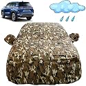 Autofact Waterproof Car Body Cover Compatible with Maruti Grand Vitara with Mirror Pockets (Camouflage Design)