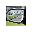 Car Rear View Mirror Film - Anti-Fog Anti-Glare Anti-Scratch Anti-Mis Rainproof Waterproof Protective Film (Set of 2) for Hyundai Grand i10 Nios