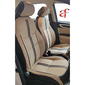 neptune napa u strip design leather car seat cover neptune napa beige black honda amaze