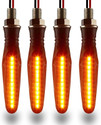 Autofledge Front, Rear, Side LED Indicator Light for Bajaj, Bullet, Datsun, Hero, Honda, KTM, Kawasaki, Royal Enfield, TVS, Universal For Bike, Yamaha 3 Series, 4 Series, 5 Series, 6 Series, 7 Series