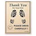 AUTOFRILL 200 Pcs Disposable Paper Car Floor