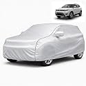 Autofy Car Cover Waterproof SilverTech for Mahindra XUV300 [Year 2019 Onwards] - XUV300 Car Cover Dust &amp; UV Protection XUV300 Car Body Cover with Mirror Pocket Soft Cotton Lining