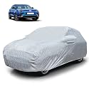 Autofy Car Cover Waterproof SilverTech for XUV400 EV [Year 2023 Onwards] - XUV400 EV Car Cover Dust &amp; UV Protection XUV400 EV Car Body Cover with Mirror Pocket Soft Cotton Lining