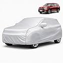 Autofy Car Cover Waterproof SilverTech for Kia Carens [Year 2022 Onwards] - Carens Car Cover Dust &amp; UV Protection Carens Car Body Cover with Mirror Pocket Soft Cotton Lining