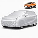 Autofy Car Cover Waterproof SilverTech for Maruti S-Presso [Year 2019 Onwards] - S-Presso Car Cover Dust &amp; UV Protection S-Presso Car Body Cover with Mirror Pocket Soft Cotton Lining