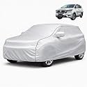 Autofy Car Cover Waterproof SilverTech for Toyota Innova Crysta [Year 2016 Onwards] - Innova Crysta Car Cover Dust &amp; UV Protection Innova Crysta Car Body Cover with Mirror Pocket Soft Cotton Lining
