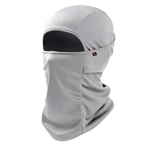 autofy balaclava for men face mask for bikers buff helmet for bike helmet mask full face mask bike accessories men women universal size washable sweat absorber grey