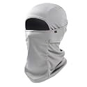 Autofy Balaclava for Men Face Mask for Bikers Buff Helmet for Bike Helmet Mask Full Face Mask Bike Accessories Men Women Universal Size Washable Sweat Absorber (Grey)
