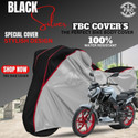 AutoGalaxy Waterproof Two Wheeler Cover for TVS