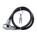 Heavy Duty Cable Lock Anti Theft Lock for Multipurpose use for Bike, Cycle Lock, Helmet Lock