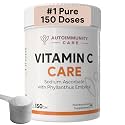 Autoimmunity Care Vitamin C Care – Sodium Ascorbate Vitamin:C Powder 1000 mg | Immunity Booster, Antioxidant & Anti-Aging Support | Skin, Heart, Brain & Cell Health | Vitamin-C Supplements | 150 Servings