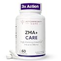 Autoimmunity Care ZMA+ Care | Zinc Magnesium Supplement with Vitamin B6 | Supports Sleep, Muscle Recovery, Brain Health, Immunity & Stress Relief | ZMA Supplement for Men & Women | 60 Caps (30 doses)