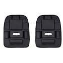 3D Car Auto Seat Back Multi Pocket Storage Bag Organizer Holder Hanger Accessory - Black