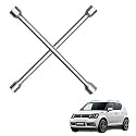 Autokaar 4 Way Car Tyre Screws Wrench Wheel Pana Spanner (17 x 18 x 19 x 21 mm) for Maruti Ignis