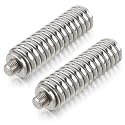 AUTOKAY Pack of 2 Heavy Duty SS-3H CB Antenna Spring Mount
