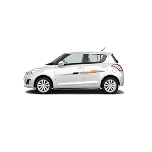 car side decal stickers exterior graphics vinyl printed strips all universal car decorative body multicolored u16_yellow