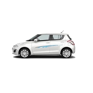 car side decal stickers exterior graphics vinyl printed strips all universal car decorative body multicolored u17_blue-self-adhesive