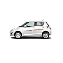 Car Side Decal Stickers Exterior Graphics, Vinyl Printed Strips All Universal Car Decorative Body Multicolored U16_Yellow