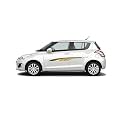 Car Side Decal Stickers Exterior Graphics, Vinyl Printed Strips All Universal Car Decorative Body Multicolored U17_Yellow
