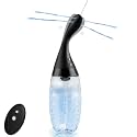Automatic Anal Douche Enema Kit - 20oz Electric Enema Bulb with 3 Speeds & 10 Vibration for Colon Cleanse, Anti Backflow Anal Cleaner Enema Douche for Men Women with Remote Control & Bendable Nozzle