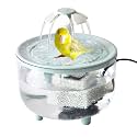 Automatic Bath for Birds,Parrot Bathtub with Petal Fountain Circulating Filter Cage Bird Bath Shower Cockatiel Bird Bath for Indoor Parakeets Budgie Cockatiels Small Feathered Pet