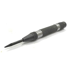 automatic center punch with replaceable hardened steel tip medium duty