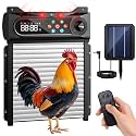 Automatic Chicken Coop Door Solar Timer/Light Sensor Powered,Auto Opener