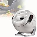 Automatic Cooking Machine, Cocina automática inteligente de 2000 W y 6 litros, 360° Rotating, One-Click Smart Start, Three Speed Adjustable, for Stir Frying Stewing Cooking