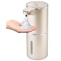 Automatic Foaming Soap Dispenser, 4-Level Adjustable Foam, Wall Mount