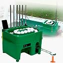 Automatic G.olf Ball Dispenser, Dual Ball Release Mode, G.olf Club Organizer, with Batting Stand G.olf Club Organizer, for Driving Range