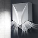 Automatic Hand Dryer High-Speed Commercial Wall-Mounted Quiet Bathroom Dryer Compact Automatic Sensor Dryers 1500W Powerful Hand Dryers 6-10 Seconds to Dry for Home, Kitchen, Hotel(Gray)