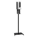 Automatic Hand Sanitizer Dispenser with Floor Stand and Tray, 1,200 Ml, 13 X 11.4 X 51.63, White/Gray
