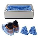 Automatic Shoe Cover Dispenser with 200 Pcs Disposable Covers Booties -