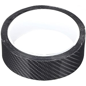 automaze car door universal edge guard clear door sill amp trim protector vinyl protection filmtape fit for most cars carbon black 3cm x 98ft