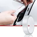 Automaze Car Door Universal Edge Guard Clear Door Sill &amp; Trim Protector, Vinyl Protection Film/Tape, Fit for Most Cars (Transparent, 3cm X 9.8Ft)