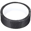 Automaze Car Door Universal Edge Guard Clear Door Sill &amp; Trim Protector, Vinyl Protection Film/Tape, Fit for Most Cars (Carbon Black, 3cm X 9.8ft)