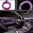 Automaze El Wire 5m/16ft Led Flexible Soft Tube Wire Lights Neon Glowing Car Rope Light DC 12V (Purple)