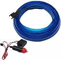 Automaze El Wire 5m/16ft Led Flexible Soft Tube Wire Lights Neon Glowing Car Rope Light DC 12V (Blue)