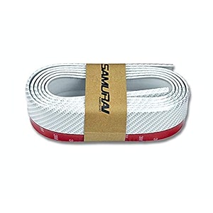 automaze samurai car body kit bumper lip side skirt rubber edge decorative protector 25 meter with 3m tape amp screws black