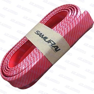 automaze samurai car bumper lip side skirt rubber edge decorative protector 25 meter with 3m tape amp screws red carbon