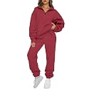 AUTOMET Women's Sweatsuits 2 Piece Outfits Lounge Sets