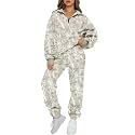 AUTOMET Women's Sweatsuits 2 Piece Outfits Lounge Sets