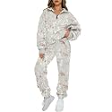 AUTOMET Women's Sweatsuits 2 Piece Outfits Lounge Sets