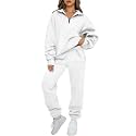 AUTOMET Women's Sweatsuits 2 Piece Outfits Lounge Sets
