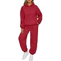 AUTOMET Womens 2 Piece Lounge Sweat Sets Fall Fashion Matching Sweatsuits